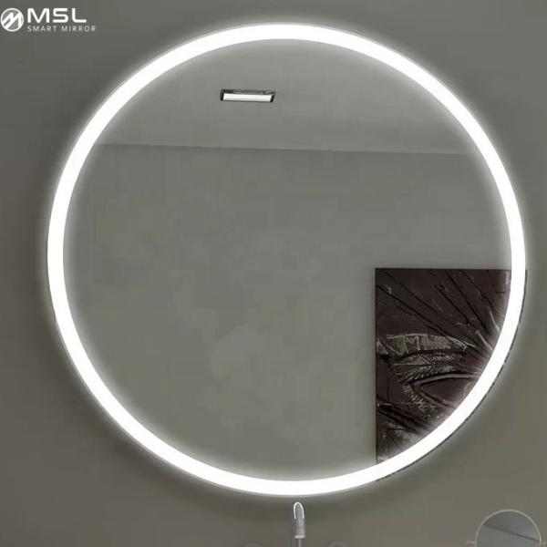 5mm Lighted Bathroom Makeup Mirror Magnifying Illuminated Bathroom Vanity Mirror Customized