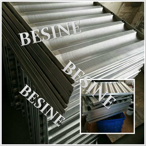 china cheap price good quality French Baguette Baking trays ,bakery trays , aluminium bread pans