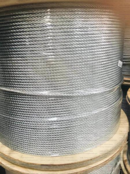 8.6mm galvanizado fio de aço corda para ZLP800 Construção Suspensão berço