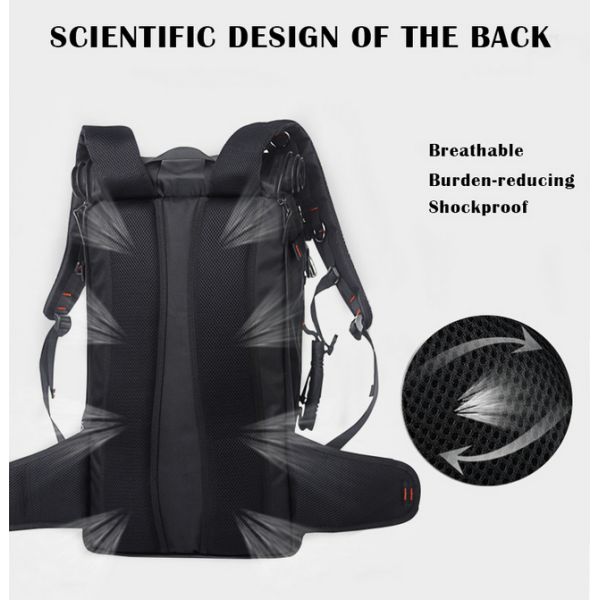 Water Repellent Stylish Travel Backpacks 50L For Outdoor Activities