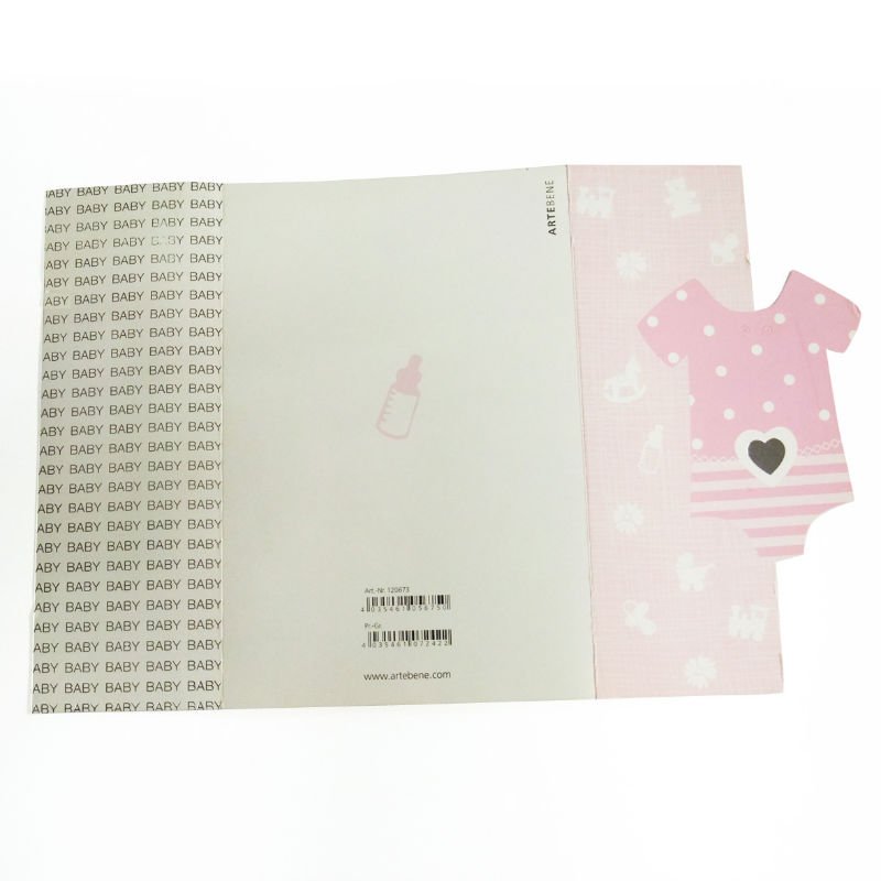OEM Sliver Hot Stamping online greeting Laminated Card Printed services for Kids