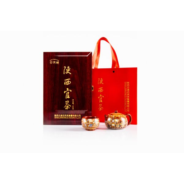 Long-term Shelf Life Jing Yang Fucha Dark Tea Preferred Gift Box for Friends and Relatives