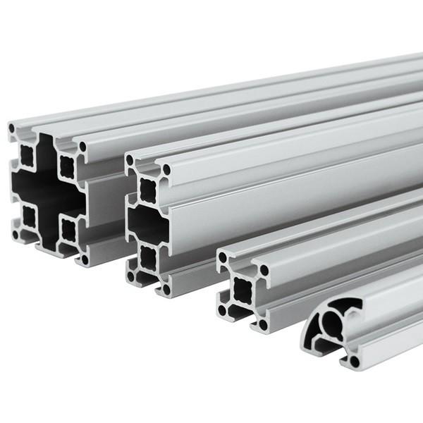 Top Extrusion Industrial Tailored Aluminum Profiles 6063 6061 For Windows And Doors