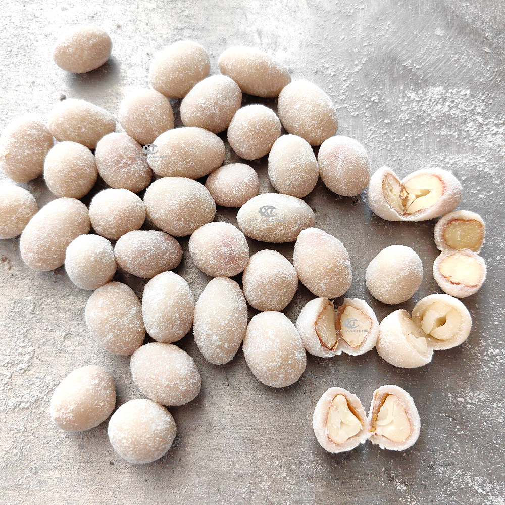 SUS304 Auto Coating Machine 220/380V Industrial Food Coating Machine with 200-400kg/h Capacity