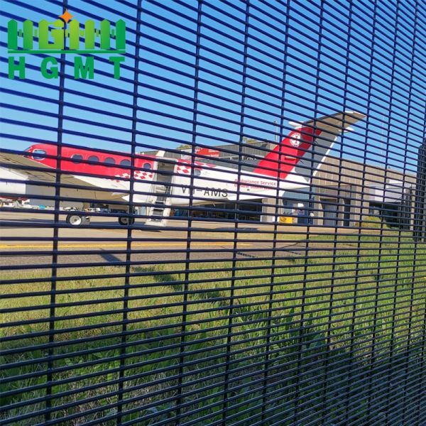 Easily Assembled High Security Prison Fencing Powder Coated Clear View
