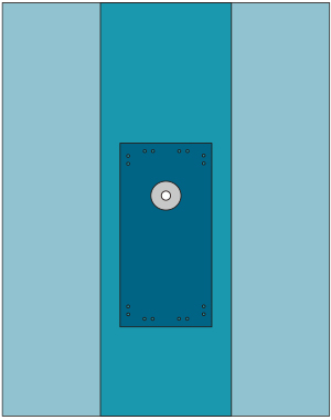 Quirúrgico disponible material de la extremidad superior de los PP SMS cubre con los tenedores del tubo