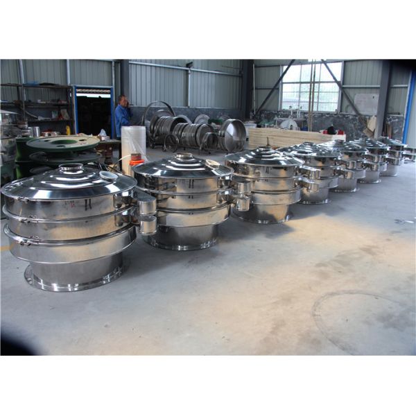 Food Grade Flour Circular Motion Vibrating Screen Stainless Steel