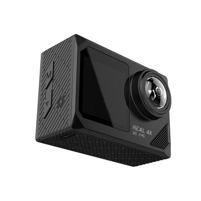 2mp Waterproof Dual Screen Action Camera Removeable Battery 120 Degree FHD Wifi Action Camera