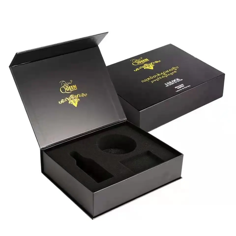 190gsm Hard Gift Boxes PMS EVA Luxury Handmade Paper Jewelry Packing