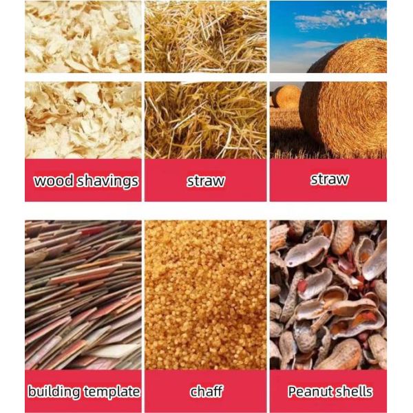 118 КВт 2000 кг/ч Линия производства пеллет из биомассы Производство древесины