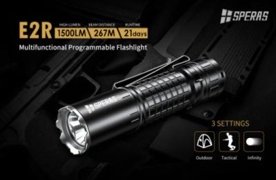 IPX-8 1500 Lumens Tactical LED Flashlights For Hunting