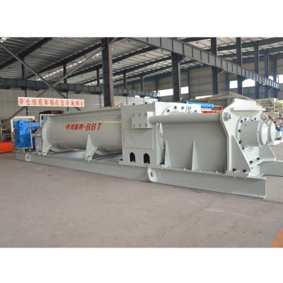 Máquina misturadora de tijolos de barro de eixo duplo 30 - 40m3/h