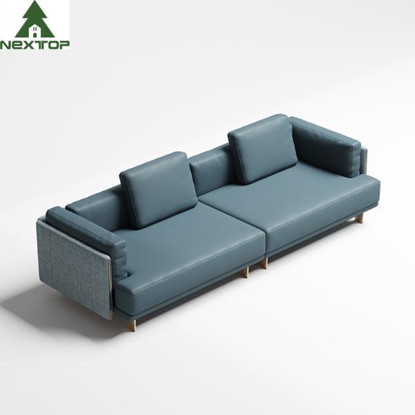 L moderno italiano sala de visitas de Sofa Set Furniture For Lobby do canto da forma