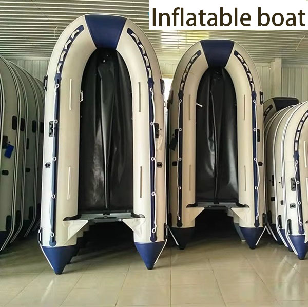 Factory-Customized 360 cm Environmental Protection PVC Inflatable Kayak Brushed Hull Two-Person Canoe/Kayak for Fishing Water