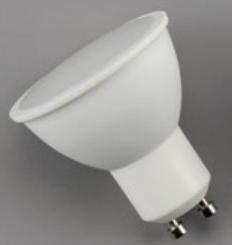 led spot 3w plastic cover aluminum gu10/5.3 mr16 ra.80 240 lumen show place environment used good quality 2 years