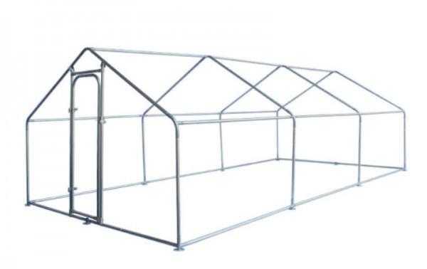 6Lx3Wx2H m Chicken Run Coop/ Animal Run/Chicken House/Pet House/Outdoor Exercise Cage Coop for Hen Poultry Dog Rabbit