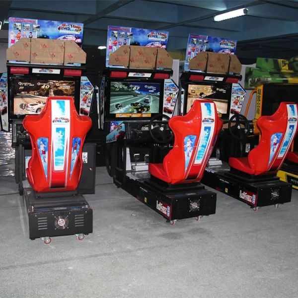 Metal acrílico plástico personalizado simulador de corrida Rig para 3D máquina de jogo de corrida de carros