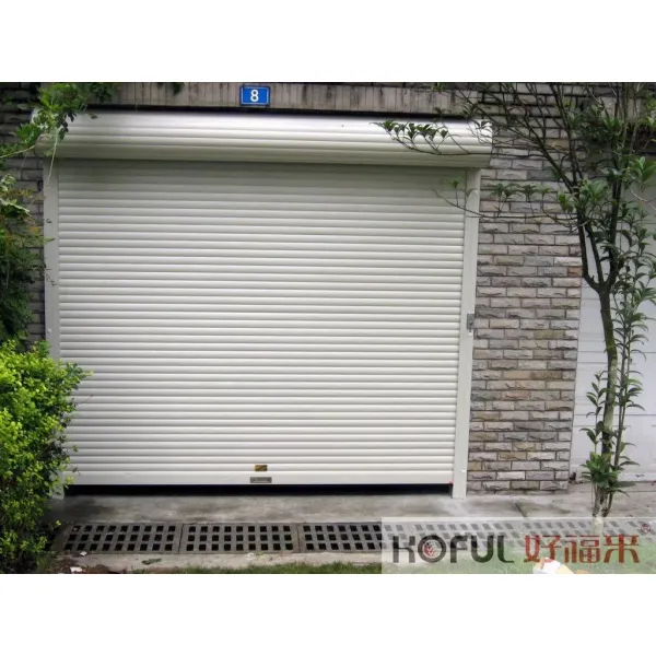 Industrial/Residential Wood Grain/ Wood Color Aluminium Rolling Shutter Door