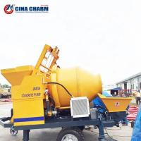Tipo elétrico misturador concreto concreto da máquina 22m3/H da bomba de JBS40 com bomba