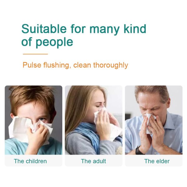 Уборщик Nicefeel 300ml IPX7 водоустойчивый электрический носовой