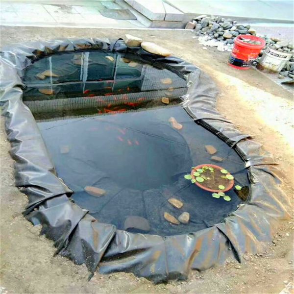 45 Mil HDPE Geomembrane Pond Liner для рыбоводства на Филиппинах Устойчивый к химическим веществам