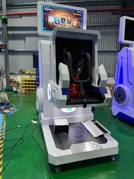 Electric Vr Simulator Machine 9d Virtual Reality Simulator 4K Resolution For Theme Park