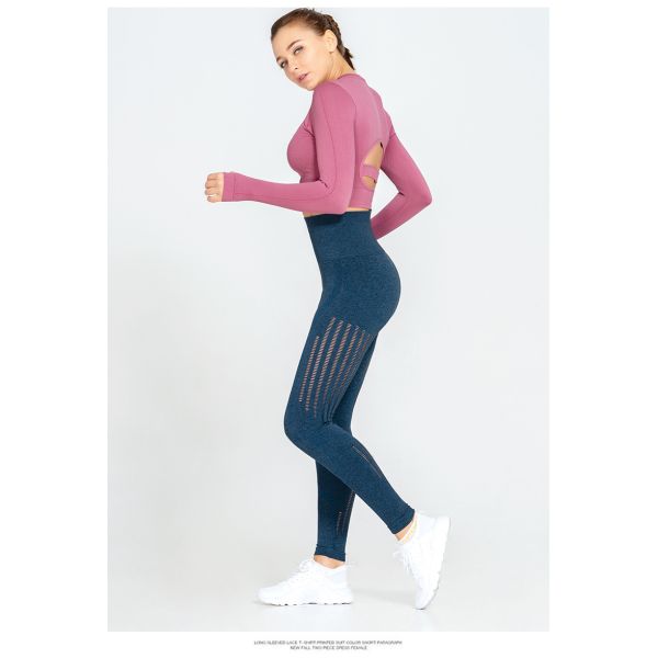 2019 Женщины Термальные спортивные одежды женские нижнее белье длинные шнурки