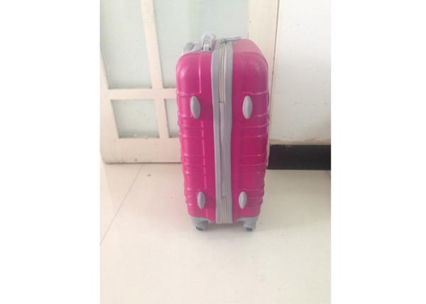 Lightweight Trolley Cute Pink Luggage Sets ABS Waterproof 4 Wheels For Women