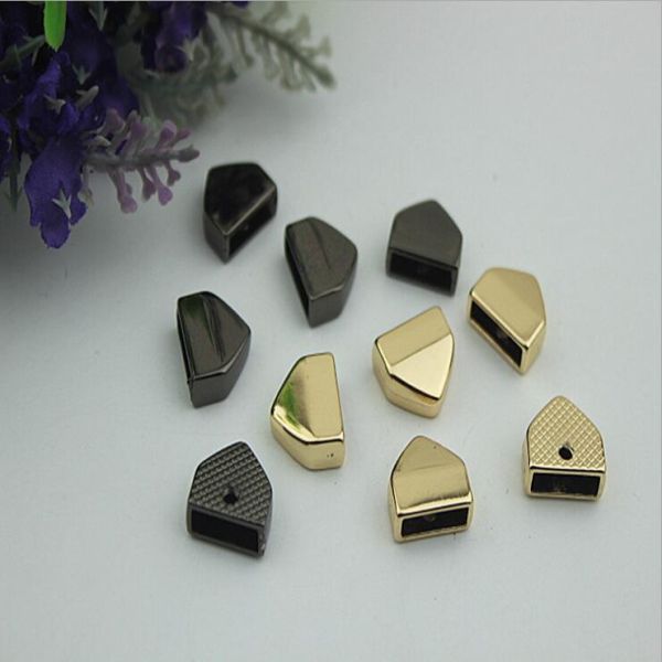 Wholesale Bulk Price Zinc Alloy Gold Bag End Belt End Metal Clips