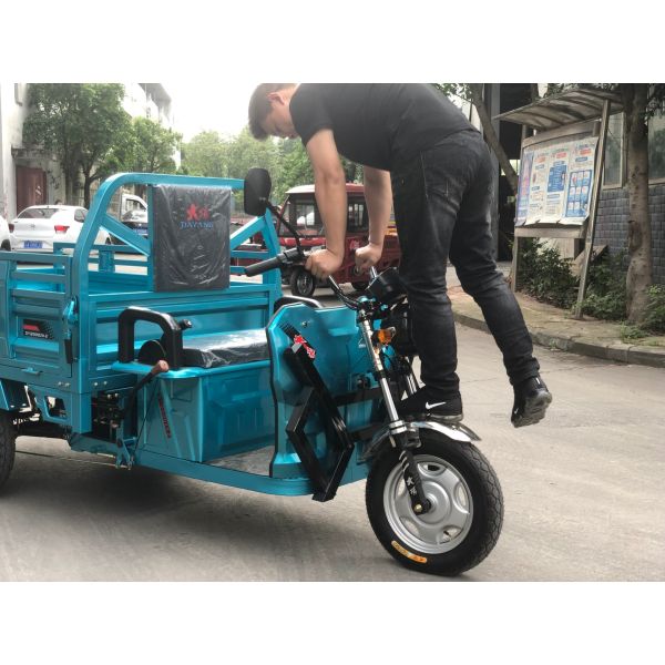 72V электрический трицикл скутер трехколесный моторизованный тип вождения трицикл с открытым телом