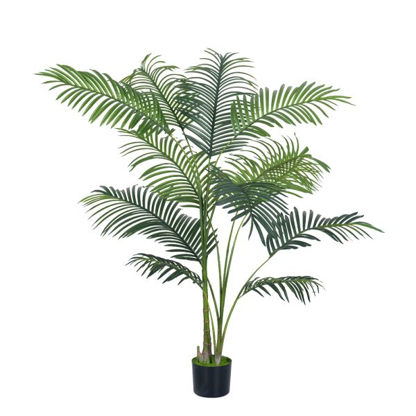 wholesale 150cm Artificial Tropical Palm Hawaii Palm Plant Potted Faux Green