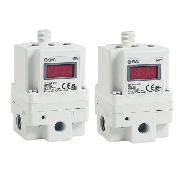 ITV1030-012N Вакуумный клапан SMC 1000 Тип Давление 0,5 МПа DC24V Диаметр соединения 1/4