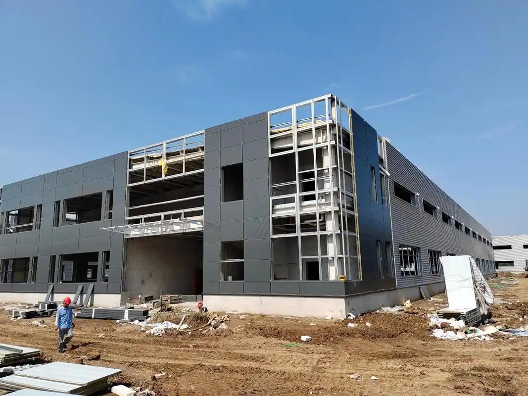 Custom Prefabricated Steel Structure Warehouse Building Full-Service Design Fabrication Installation Service
