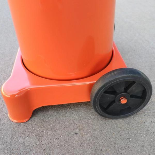 12L Air Operated Red Grease Pump  1pc/Ctn 50/1 Pressure Ratio Air Operated Grease Pump With Gun