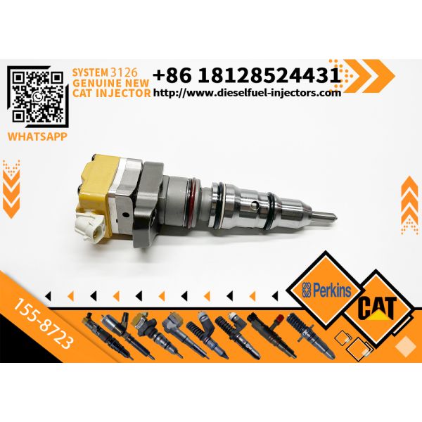 Inyector de combustible de tren común 155-8723 20R-5392 169-7408 Inyector de combustible diesel para el motor CAT Caterpillar 3126B