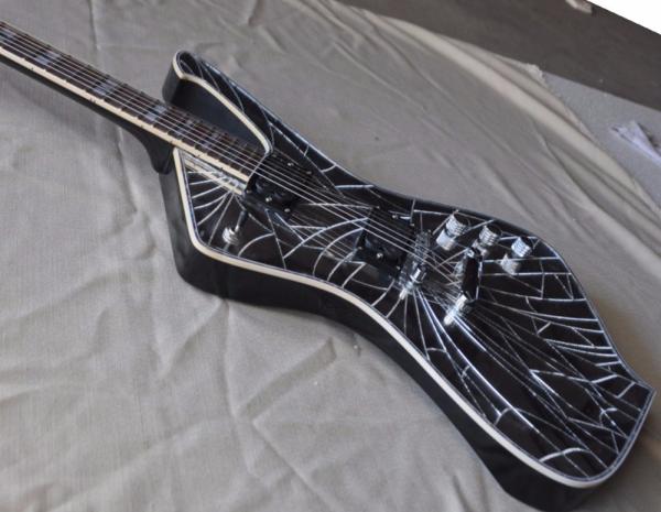 Custom Mirror cracks Paul Stanley PS Electric Guitar 6 strings China top quality musical instrum