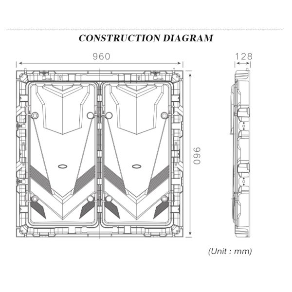 На открытом воздухе футбольный стадион привел доски рекламы периметра экрана для спорт