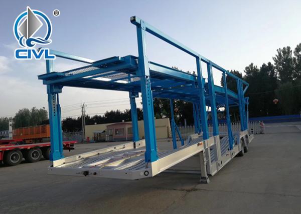 CIVL 15m Vehicle Transport Semi Trailer Trucks  Car Carrier Truck Trailer With FUWA Axles