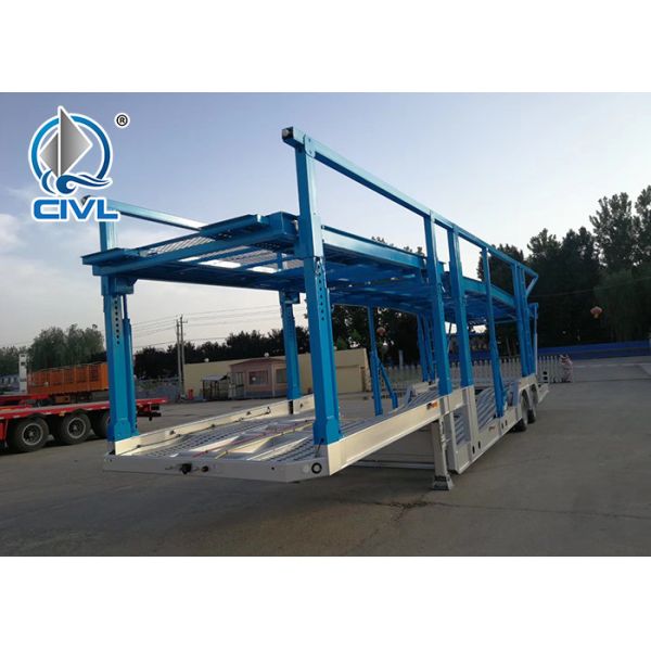 18m Vehicle transport trailer , car carrier 28ton 3.5' inter-changeable Pin