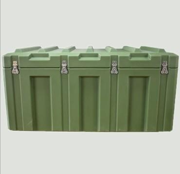 Corrosion Resistant Rotomolding Plastic Military Box  Army Green Plastic Tool Case