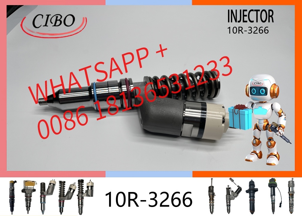original 10R-3266 Diesel Engine Fuel Injector for   C17 C27 C15 C18 C32 773F 773G 775F 775G AD30 AD55B Replacement for OEM 253-0617 374-0751 original new injector