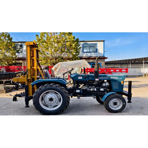 Tractor Walking  Drilling Equipment Rig With 100 Mm Drilling Diameter