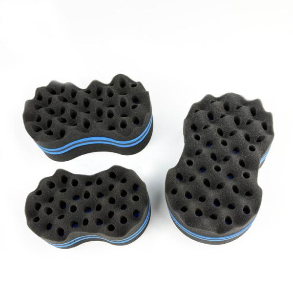 OEM Bow Wow Hair Sponge PU+EVA Natural Hair Nudred Sponge 8 Shape