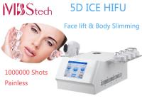 Deux poignées pèlent pour serrer la machine indolore de la GLACE 5D Hifu
