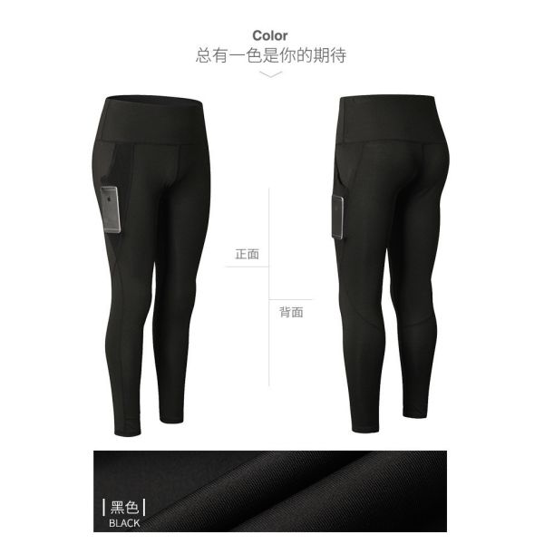 Exercício de cintura alta Correndo 4 Way Stretch Yoga Leggings Para Mulheres