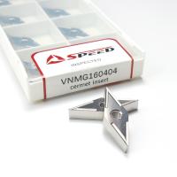 Velocidade VNMG080408 Cermet Insert Turning Inserts durável resistente ao desgaste Ferramenta CNC
