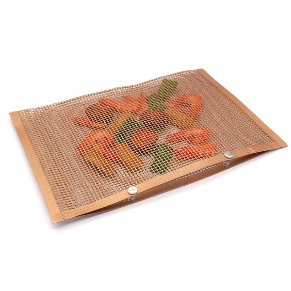 Amazon Hot Selling BBQ Baked Bag Non-Stick BBQ Accessories BBQ Grill Basket