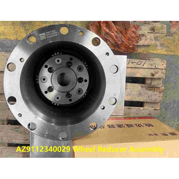 Ensamblaje del transportador planetario AZ9112340029 HOWO Partes de camión Reducción de ruedas Ensamblaje del transportador de engranajes planetarios