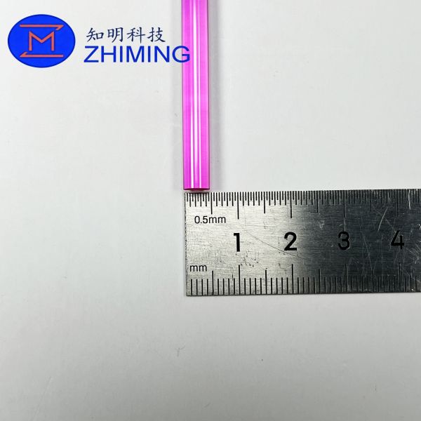 Synthetic Ruby Laser Rods (Cr:Al₂O₃) for Laser Equipment Length up to 200 mm