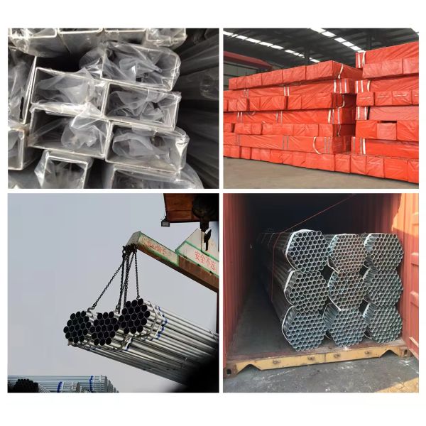 API Certified Q235 Galvanized Black Seamless Gas Pipe for Fluid Iron 18mm Thickness Hot Galvanized Surface